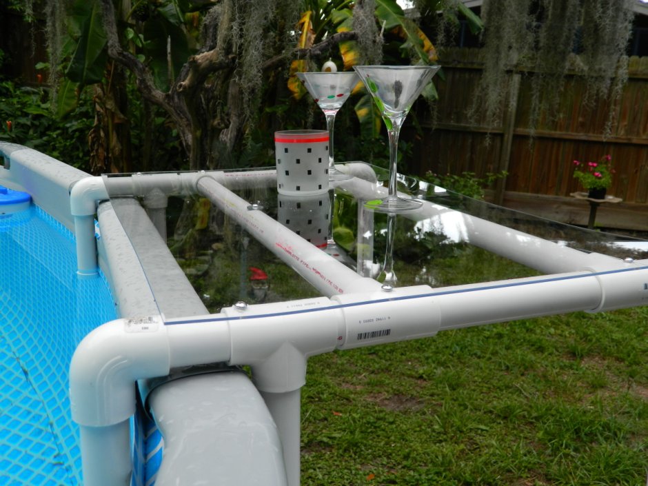 Лестница для бассейна из полипропиленовых труб