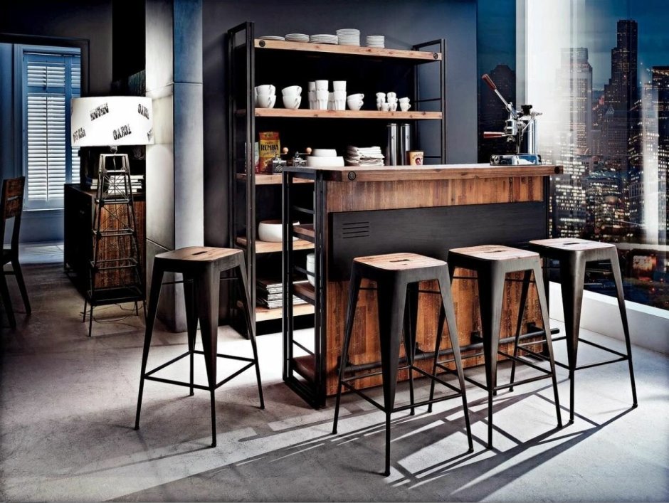 Барная стойка лофт