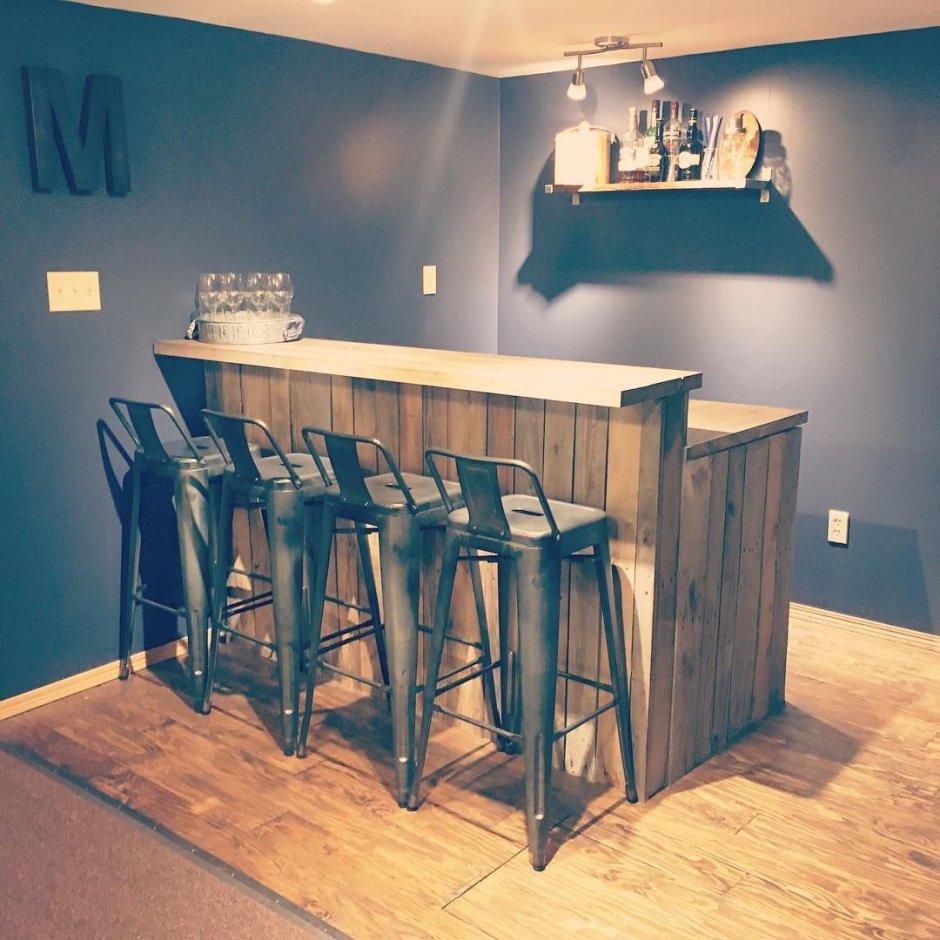 Барная стойка лофт из металла