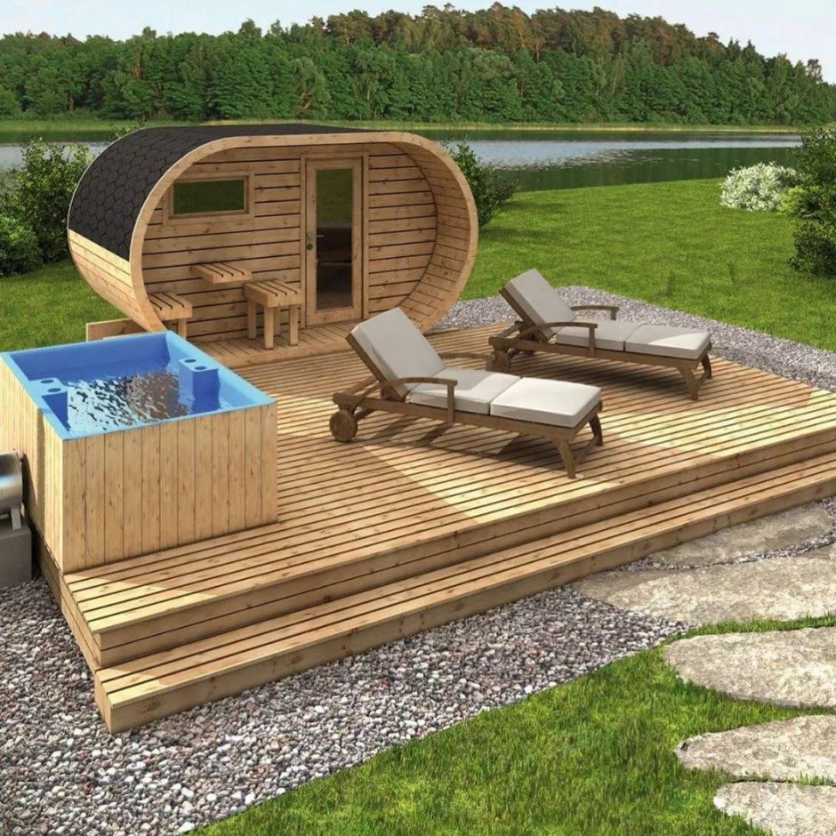 Баня на участке