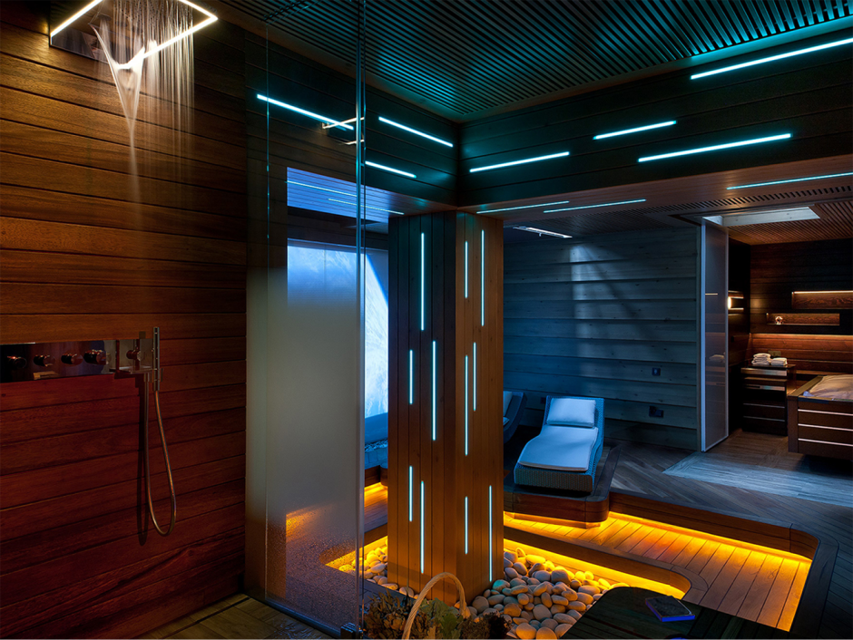 Проект современной бани