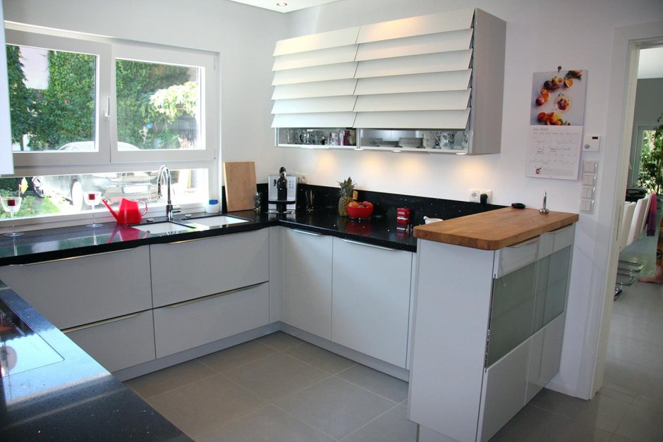 Подоконник-столешница на кухне