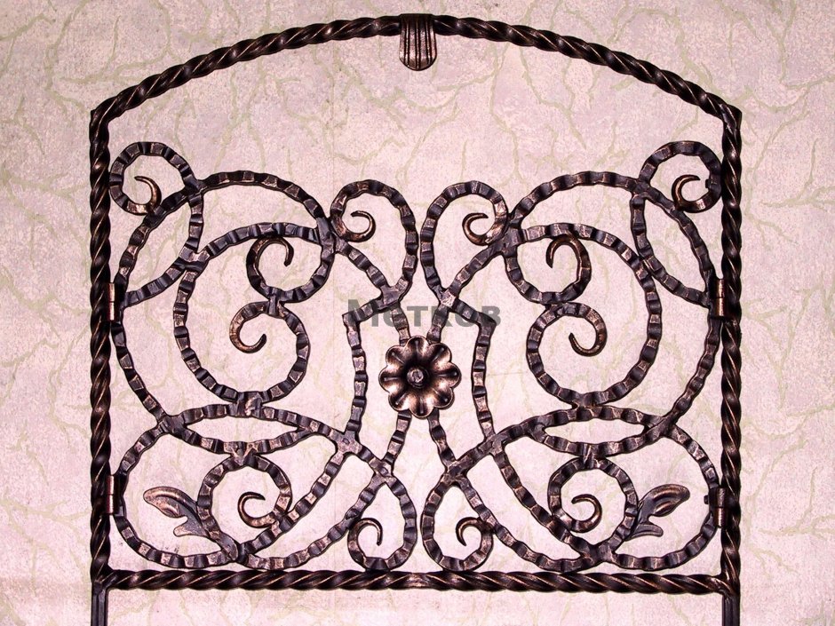 Решетка для декоративного камина пластик