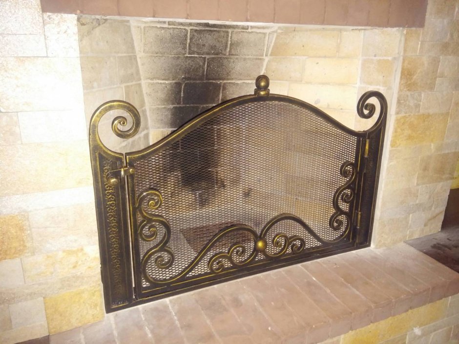 Каминная решетка КРМ 11