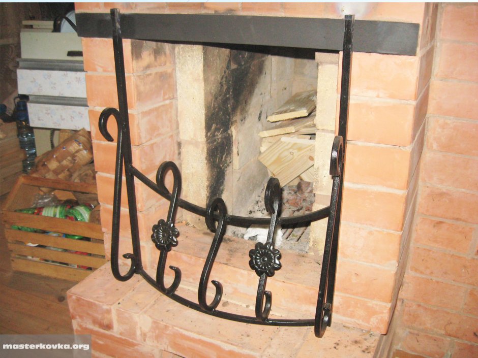 Решетка для камина своими руками