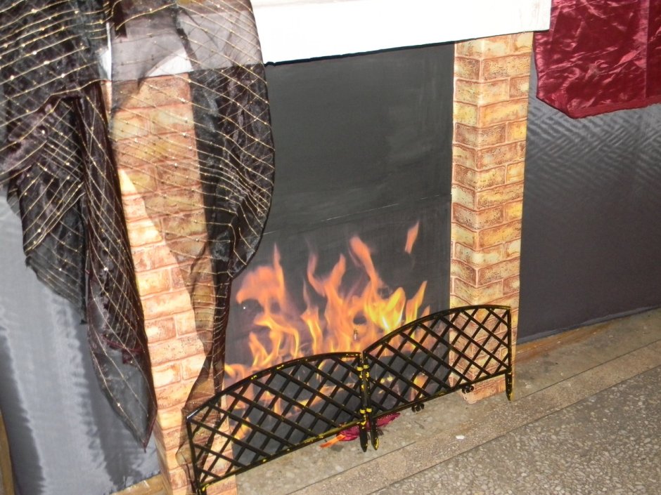 Кованый колосник для камина