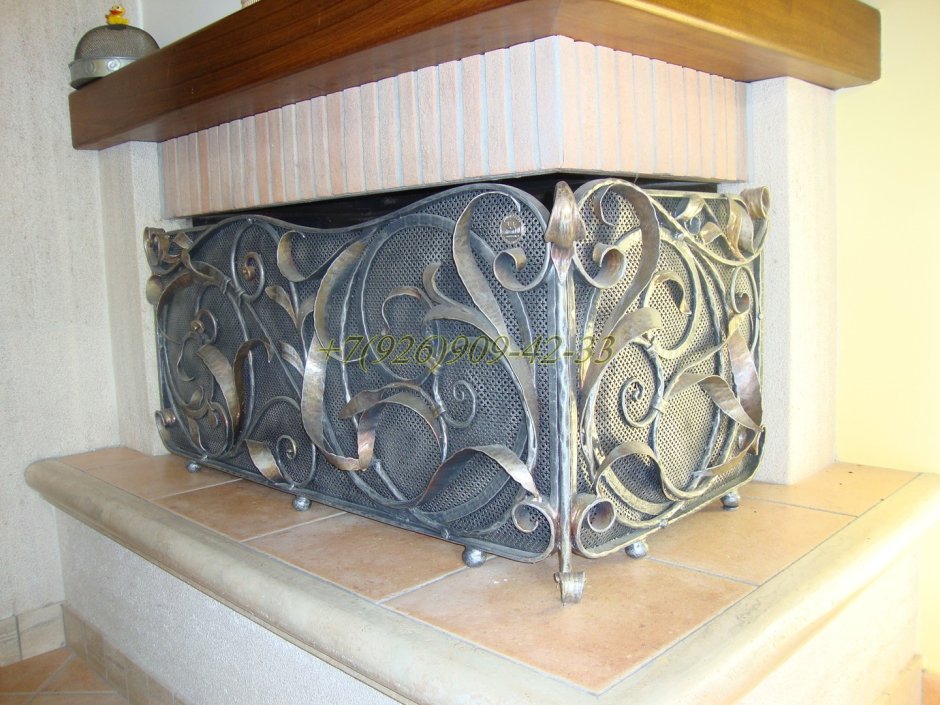 Решетки для каминов декоративные
