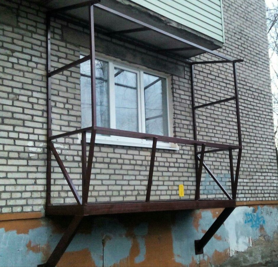 Ограждение на окна французский балкон