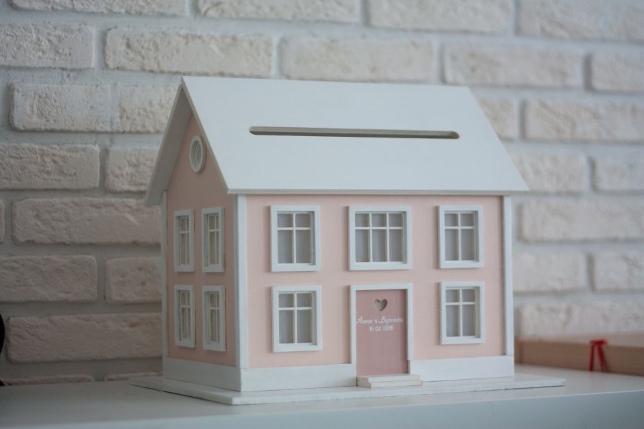 Домик светильник из фанеры