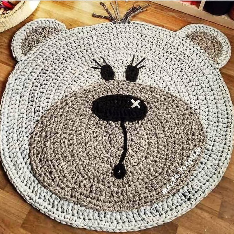 Детское панно крючком