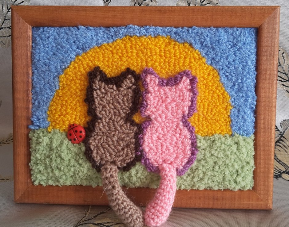 Вязаный декор для детской