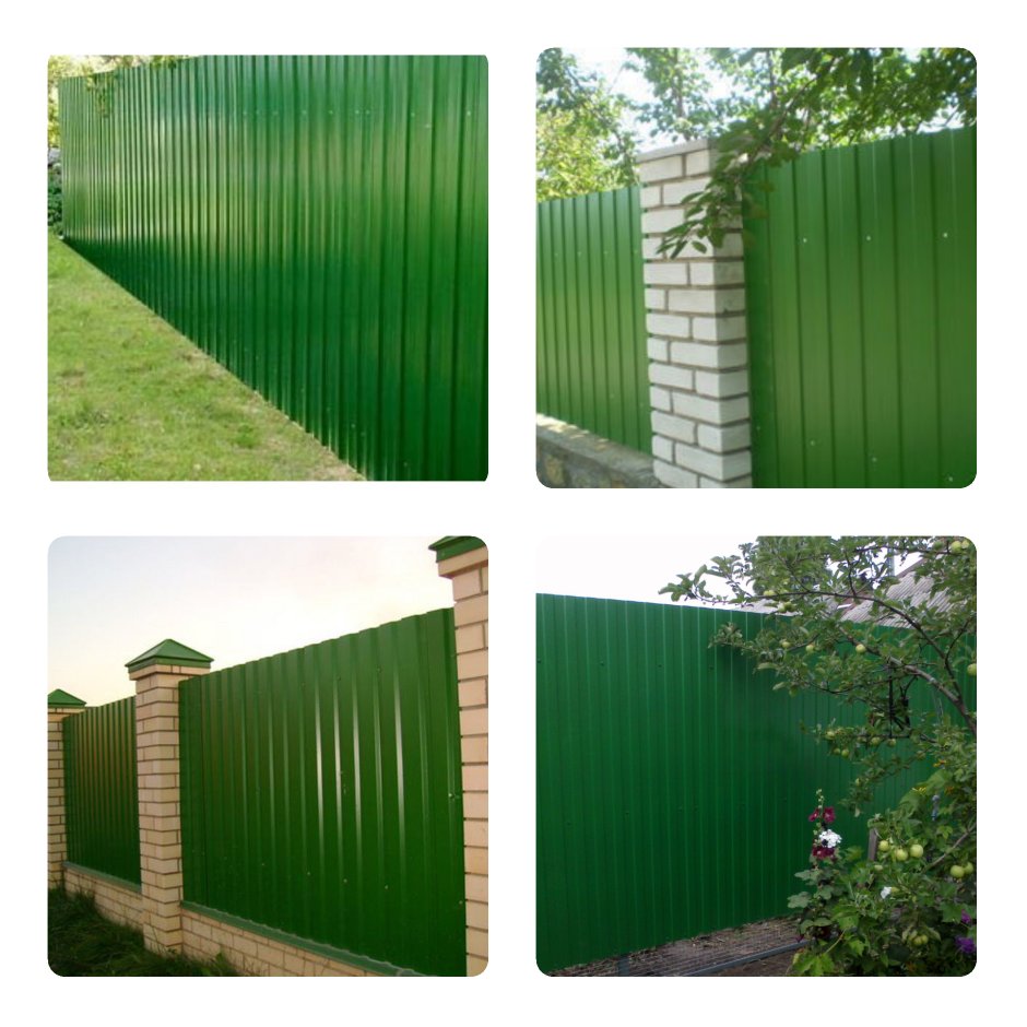 Профлист зеленый рал 6002