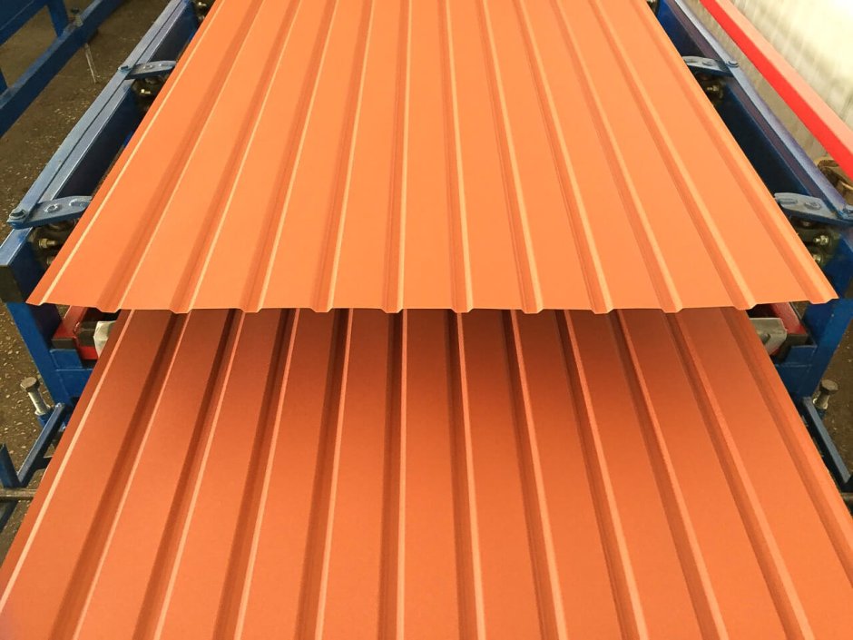 Профнастил для крыши рал 8004