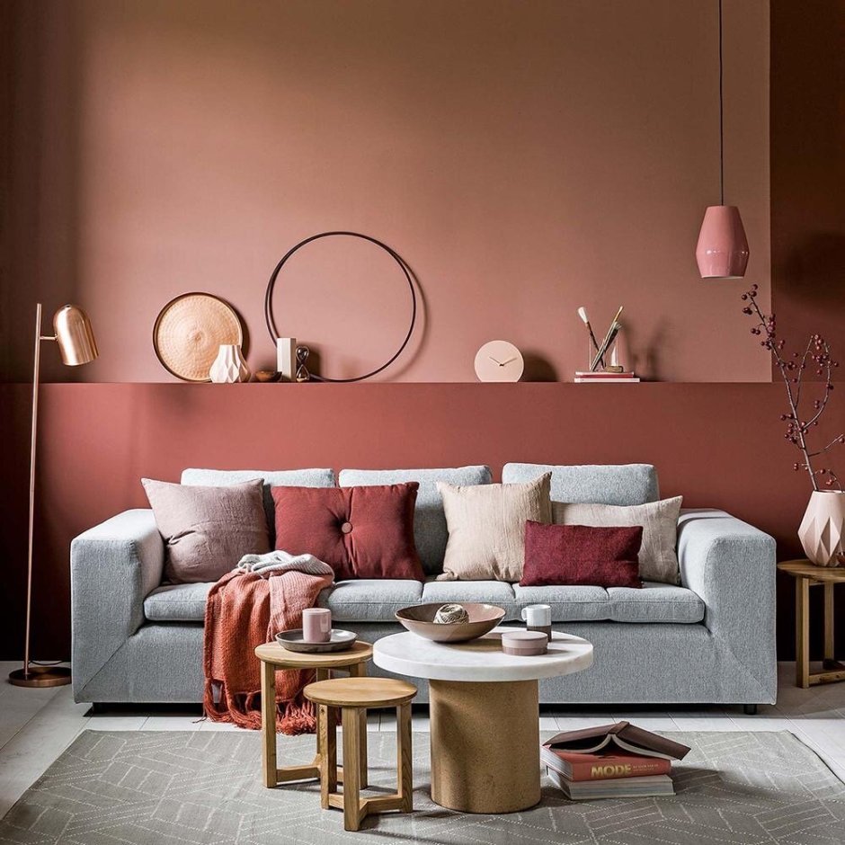 Терракотовый цвет Dulux