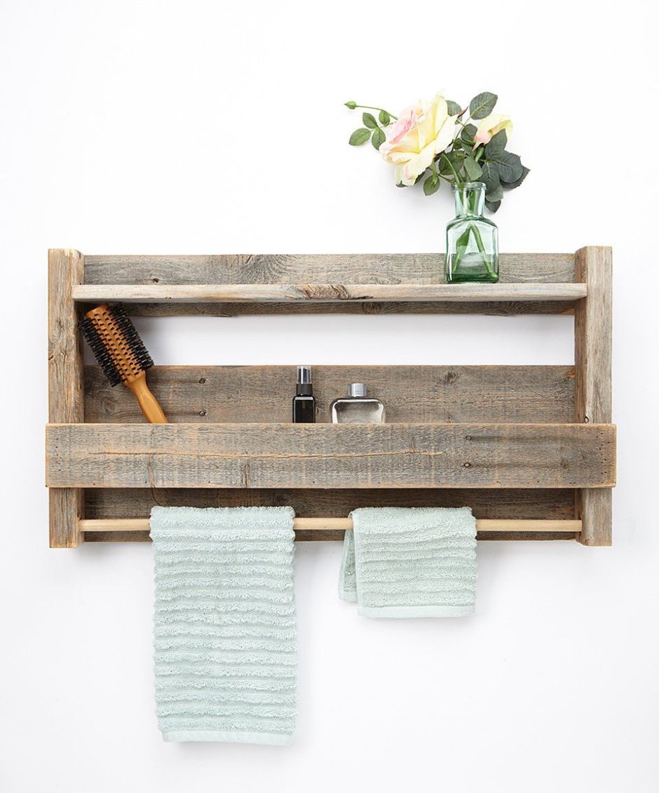 Полка в ванную своими руками