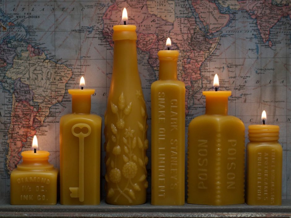 Необычные свечи