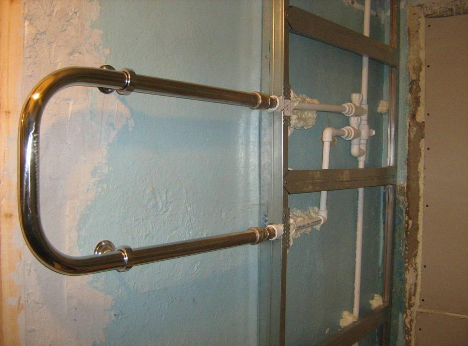 Краны на полотенцесушителе