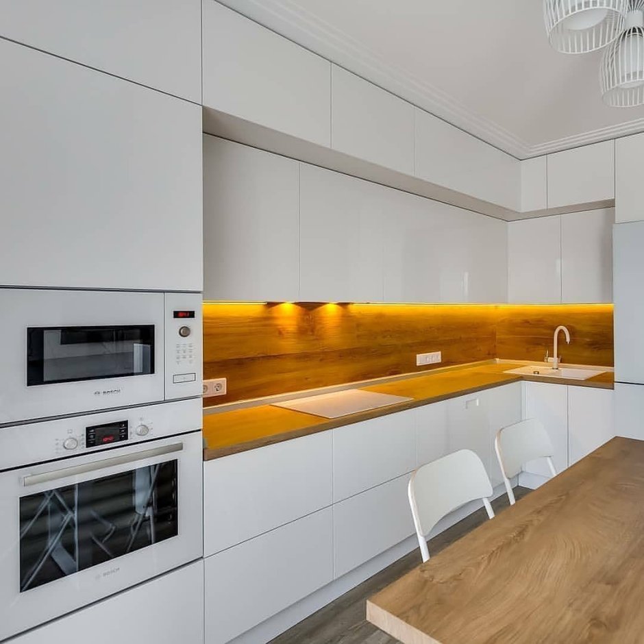 Белые кухни