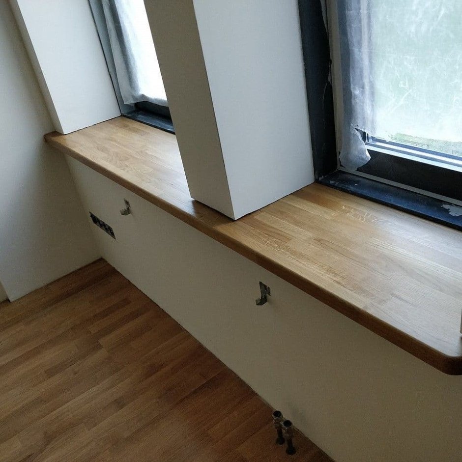 Подоконник из дерева