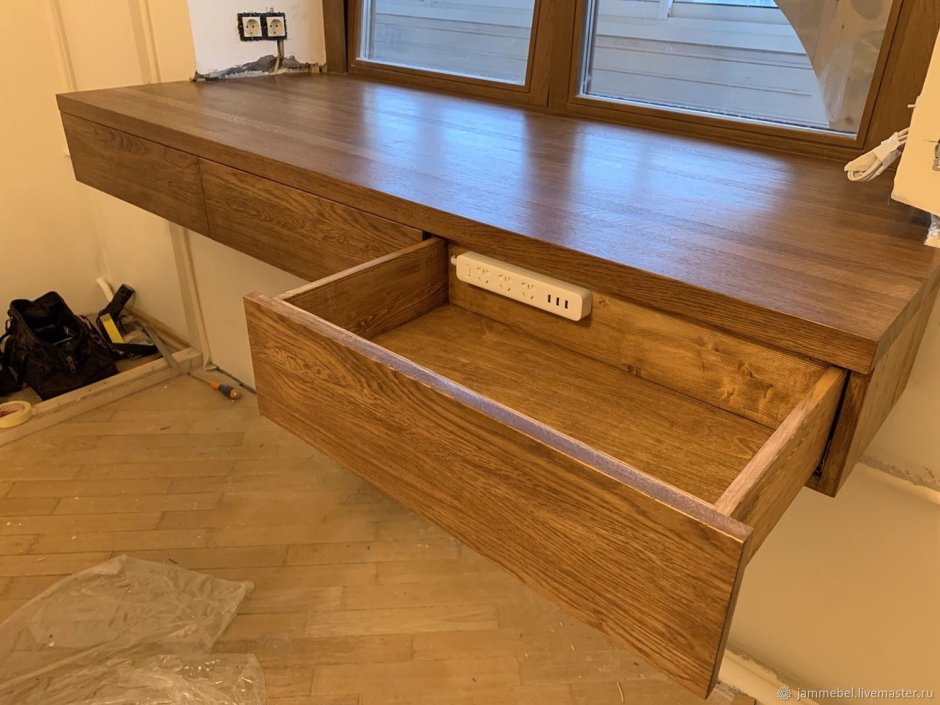 Подоконник МДФ шпонированный