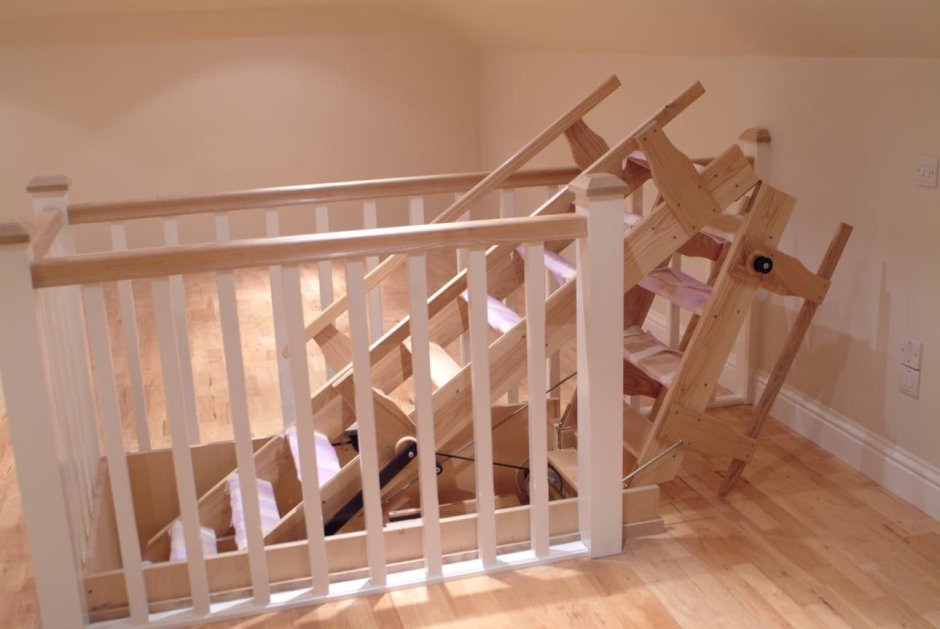 Деревянные ограждения для лестниц
