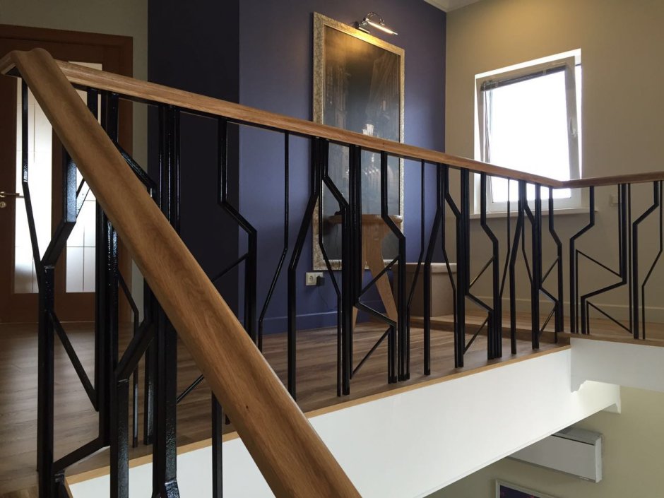 Ограждение лестницы балясины