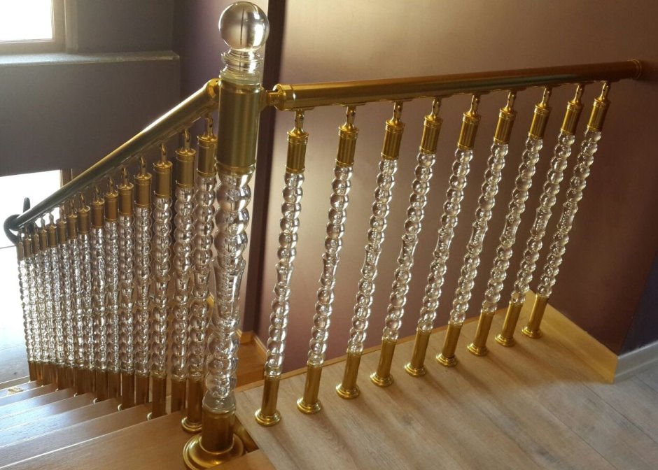 Сварные перила для лестницы