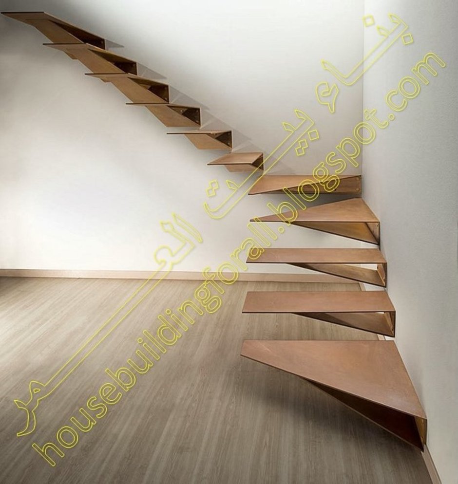 Временные перила для лестницы