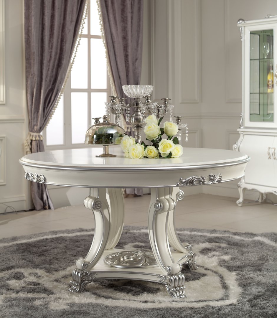 Круглые столы для гостиной