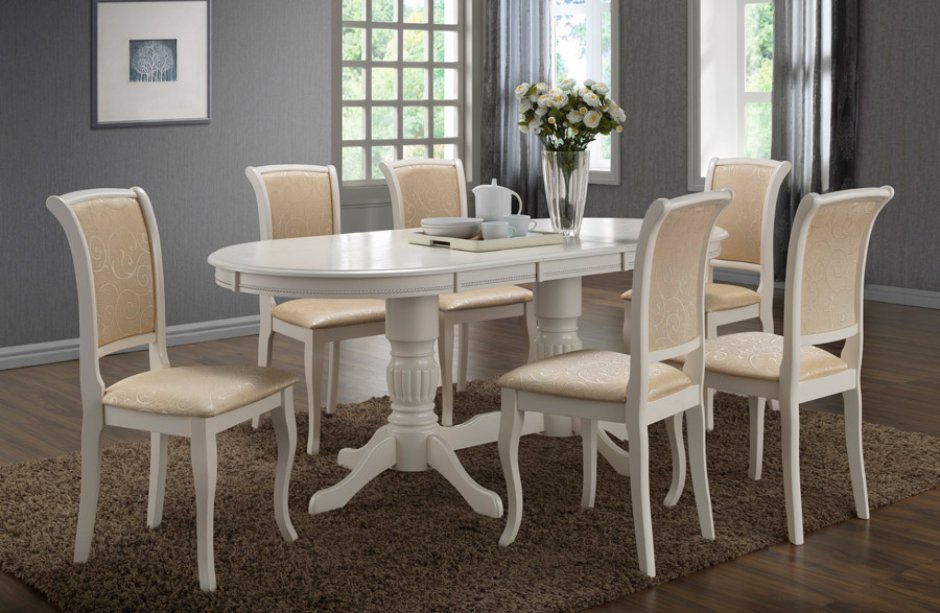 Стол Louvre lv-t1016el39 ov 3 орех