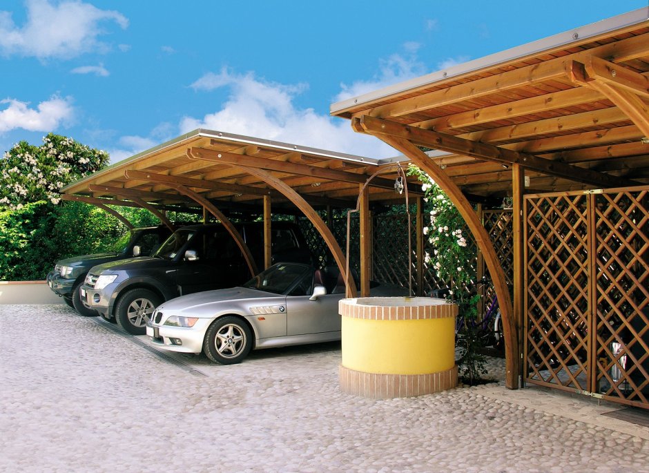 Навесы для автомобилей