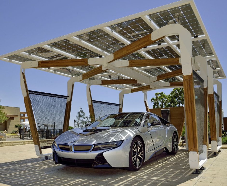 Дизайнерские навесы для автомобилей