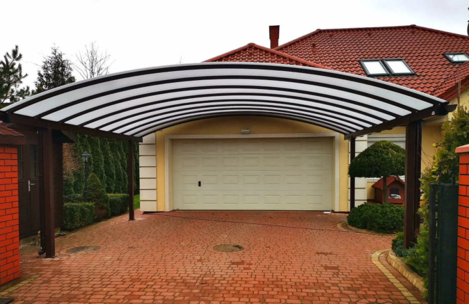 Навес во дворе