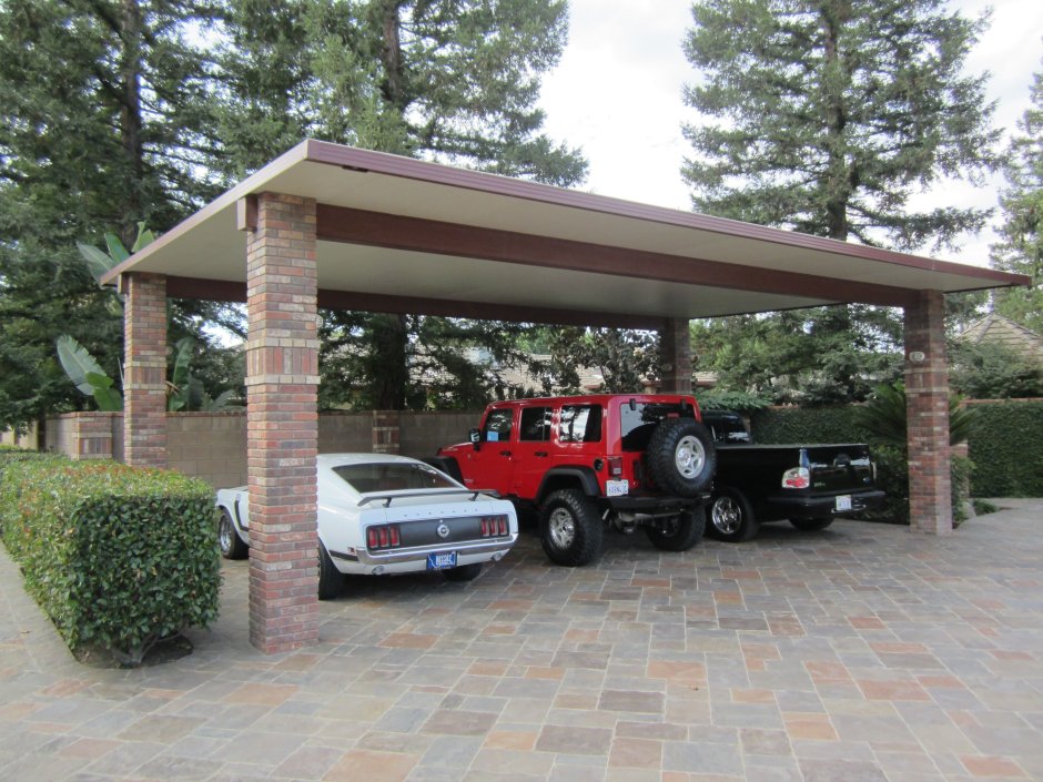 Навесы для автомобилей