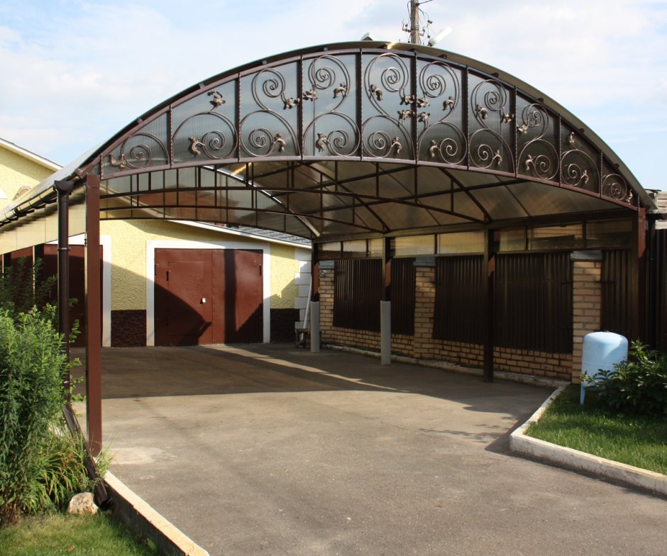 Необычные навесы для машины