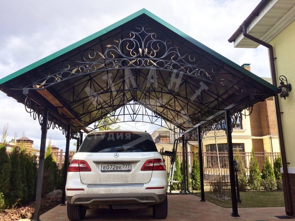 Навес полукруглый