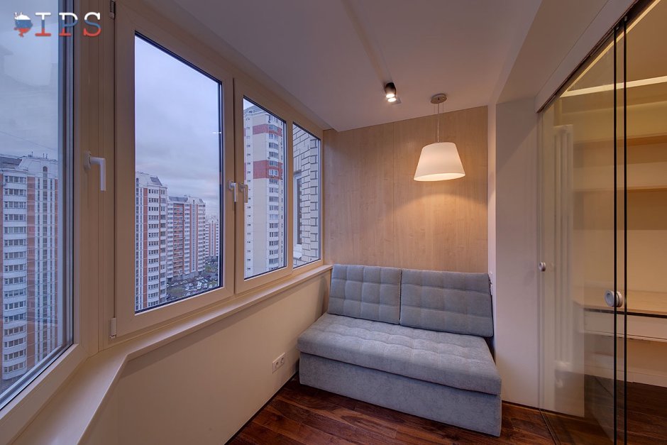 Лоджия совмещенная с комнатой