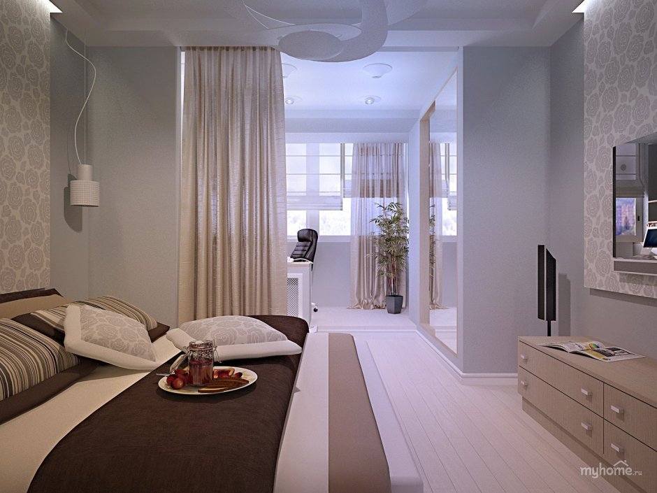 Интерьер 2 комнатной квартиры