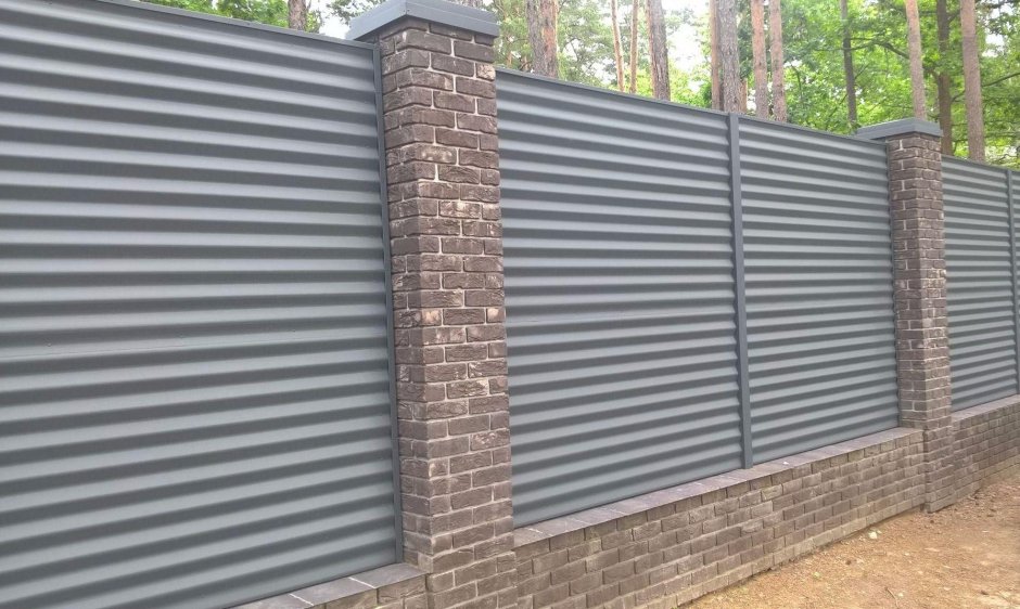 МП-18 профнастил забор