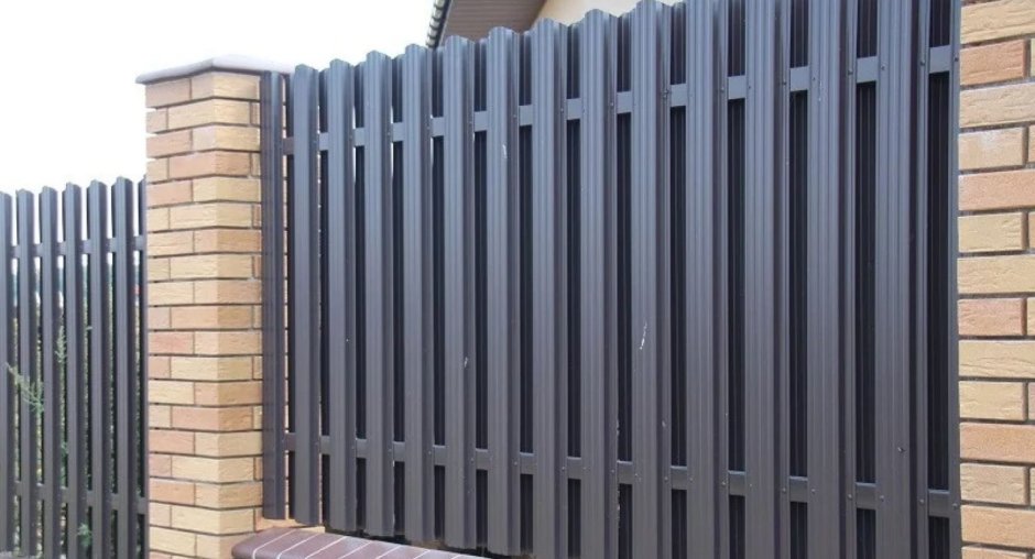 Металлический штакетник п118