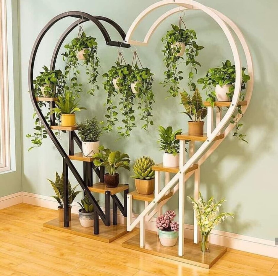 Необычные подставки для цветов