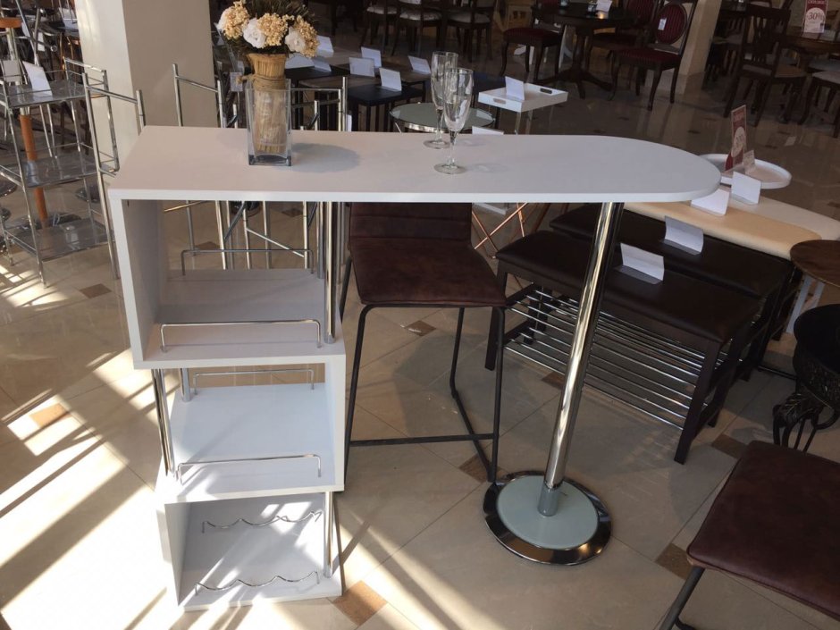 Выдвижная барная стойка