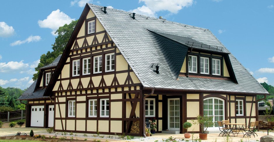 Стиль домов в Германии фахверк