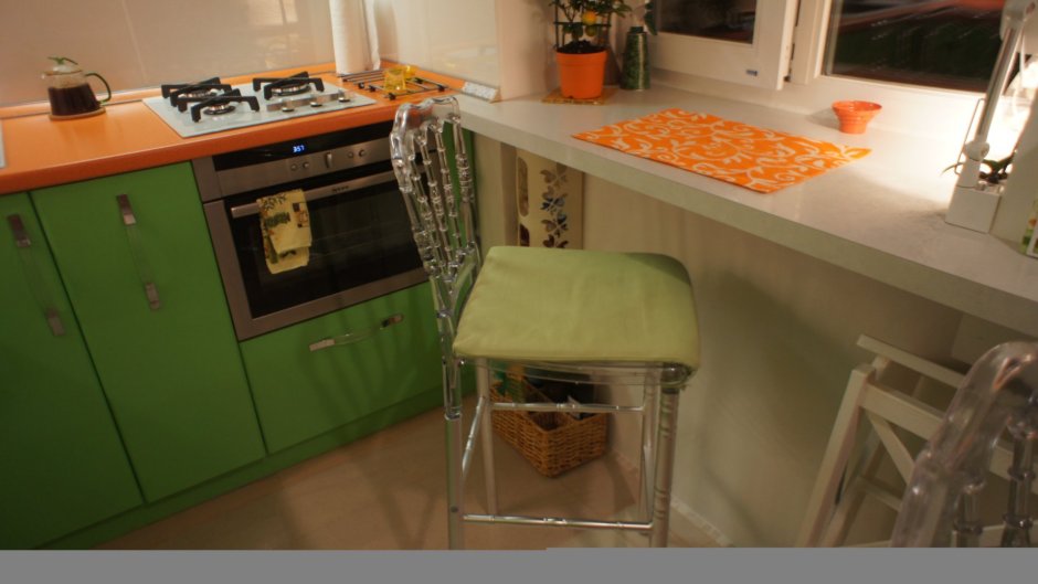 Кухонный уголок в хрущевке