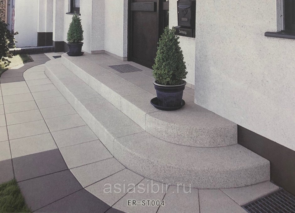 Полукруглые ступени