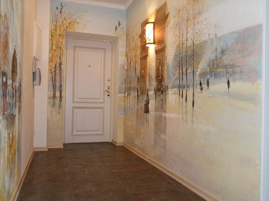 Фреска на стену в коридор