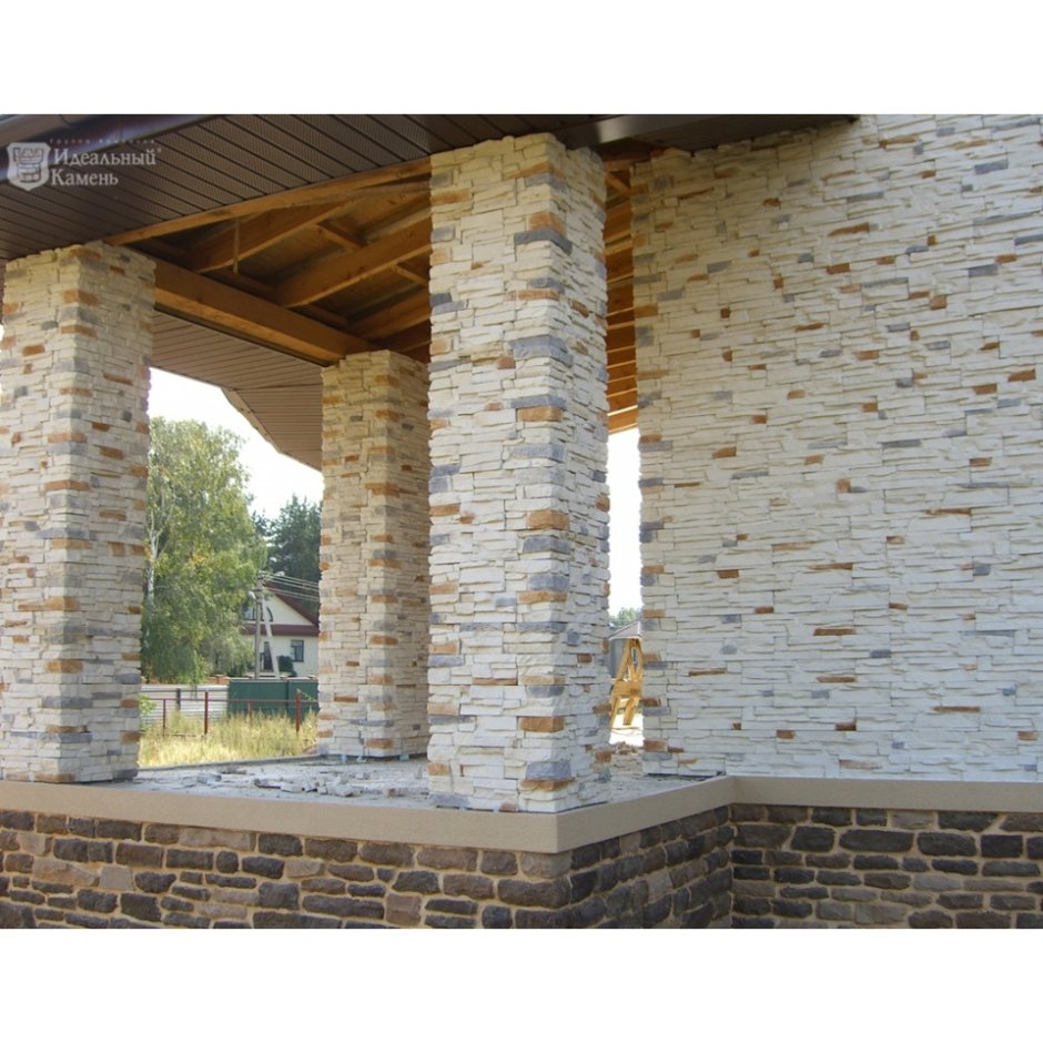 Облицовка искусственным камнем