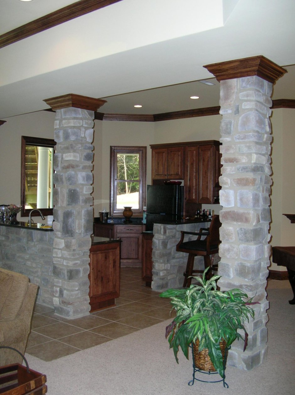 Декоративная отделка колонн