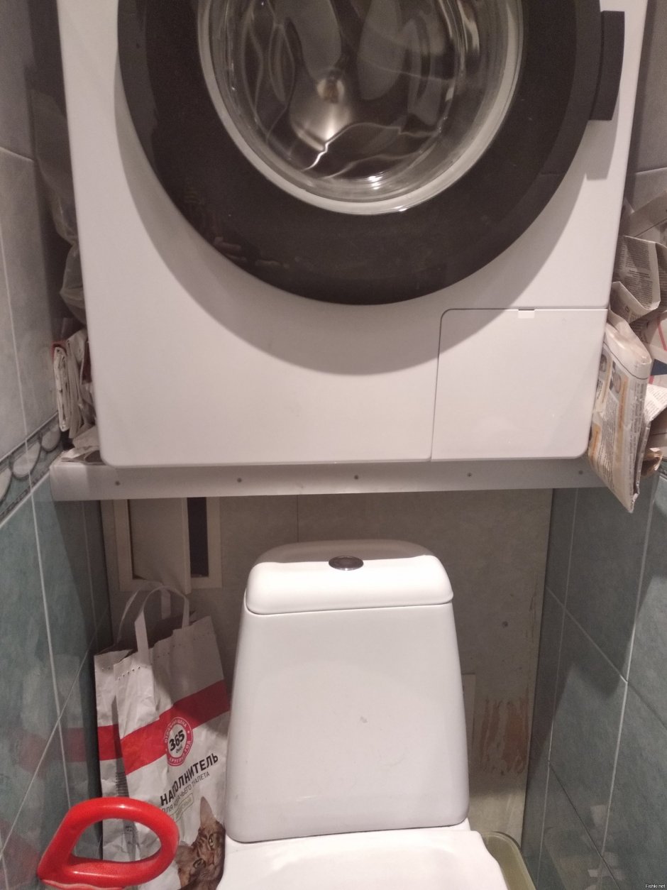 Ванная со стиральной машиной