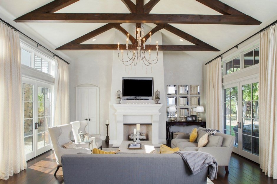 Потолочные балки Скандинавский стиль